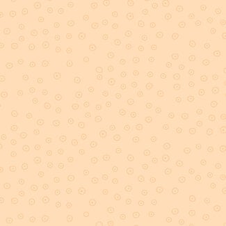 Cloud 9 Fabrics Forest Friends, Tiny Flowers - Peach, 228677 $0.25/cm or $25/m