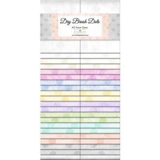 Wilmington Prints Dry Brush Dots: 40 Karat Gems