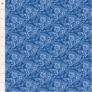 Tilda Something Blue Blender, Celeste, Denim, $0.25/cm or $25/m