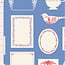 Something Blue Blender, Labels & Ornaments, Blue, $0.25/cm or $25/m