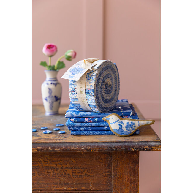 Something Blue, Jelly Roll, 2.5" strips, 40 pcs