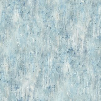 Northcott Studios Poppy Meadow, Blue, Wash Texture 0.20/cm or $20/m