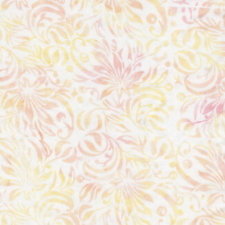 Island Batik Quiet Charm, Square Floral, Neutral Ceramic, $0.22/cm or $22/m