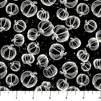 Northcott Studios Patrick Lose Haunted Hollow Pumpkin Toss 10719-99 0.20/cm or $20/m