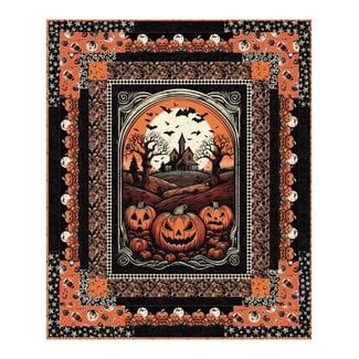 Haunted Hollow Quilt Kit - Throw Size (Backing Not Included)