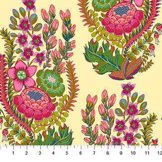 Anna Maria Textiles Anna Maria Textiles Outstretched, Cream BAMT164-23  Backing $30/m