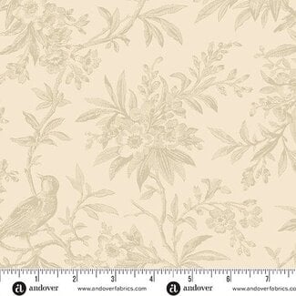 Andover Fabrics HALCYON DAYS 108s Lace,  0.38/cm or $38/m