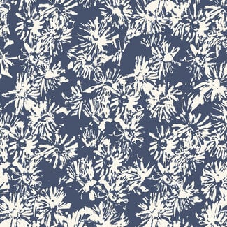 Cloud9 Fabrics Sienna & Indigo, Wild Blooms | Blue, $0.25/cm or $25/m