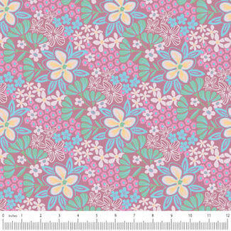 Mia Presley Designs 135 cm How Does Your Garden Grow, Full Bloom, $22/m