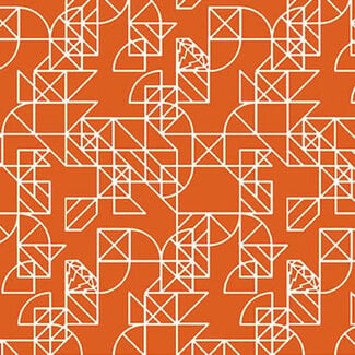 Andover Fabrics 135cm Century Prints, Dear Diary Pony Boy, Paprika,  $20/m