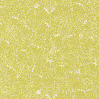 Moda 65 cm Floral Fondant, citrine $24. m
