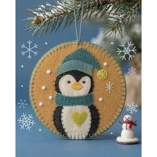 Wonderfil Cozy Curios Penny The Penguin PreCut Wool Kit
