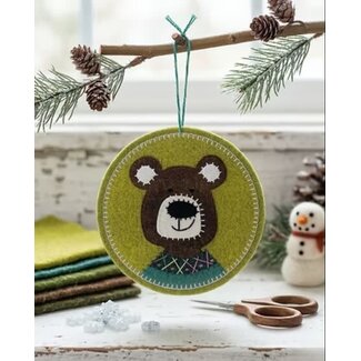 Wonderfil Cozy Curios Walter the Bear PreCut Wool Kit