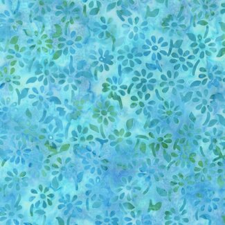 BeColourful Batiks, Mediterranean Sea, Sea $0.24/cm or $24/m 3765Q X