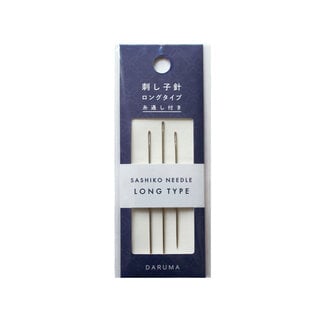 Daruma Sashiko Needles Long Type  (3 pcs)