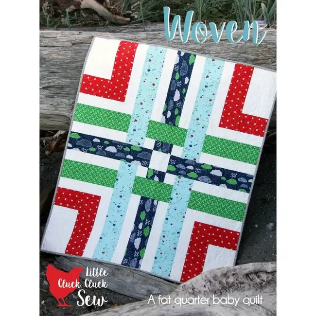 Woven Baby Quilt Kit (Includes backing and binding)