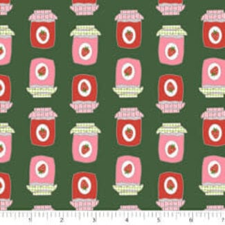 Phoebe Fabrics 1m Berry Sweet, Jammin', $0.22/cm or $22/m