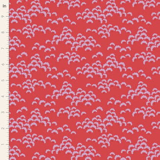 Tilda 77 cm  Bloomsville, Cottonbloom, Paprika 100503  $20/m