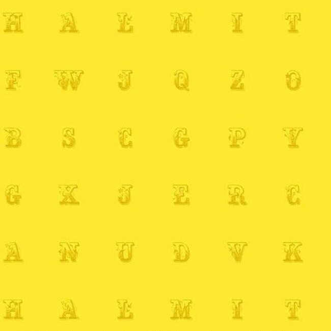1m Alison Glass Soliloquy - Typeset (Sunshine) - 1223 $18/m