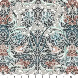 Robert Kaufman 95 CM Feathers and Flora, Sand,  $20/m