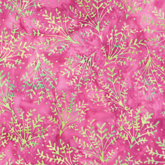 Island Batik Everlasting Batik,  71521803 Pink and Fuschia 0.22/cm or $22/m