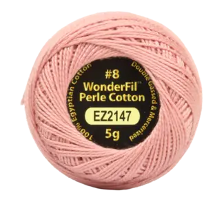 Wonderfil Vicki McCarty Eleganza™ 8wt Perle Cotton Thread - PINK LEMONADE 2147