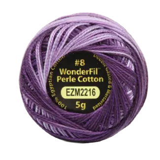 Wonderfil Vicki McCarty Eleganza™ 8wt Perle Cotton Thread - CROCUS 2216