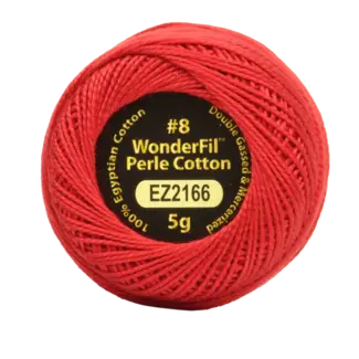 Wonderfil Vicki McCarty Eleganza™ 8wt Perle Cotton Thread - CARDINAL 2166