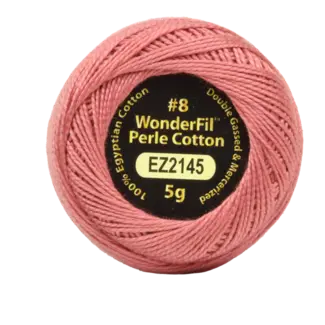Wonderfil Vicki McCarty Eleganza™ 8wt Perle Cotton Thread - CANDY PINK 2145