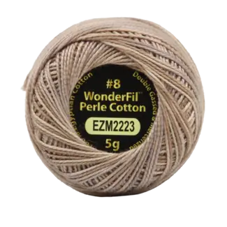 Wonderfil Vicki McCarty Eleganza™ 8wt Perle Cotton Thread - BURLYWOOD 2223