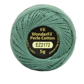 Wonderfil Vicki McCarty Eleganza™ 8wt Perle Cotton Thread - BASIL 2172