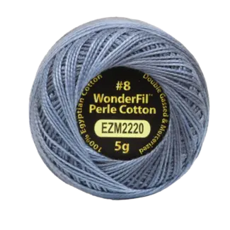 Wonderfil Vicki McCarty Eleganza™ 8wt Perle Cotton Thread - YALE BLUE 2220