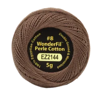 Wonderfil Vicki McCarty Eleganza™ 8wt Perle Cotton Thread - WALNUT 2144