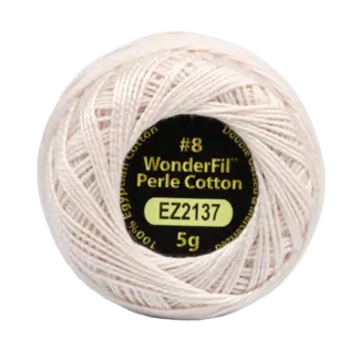 Wonderfil Vicki McCarty Eleganza™ 8wt Perle Cotton Thread - VINTAGE LACE 2137