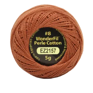 Wonderfil Vicki McCarty Eleganza™ 8wt Perle Cotton Thread - SYRUP 2157