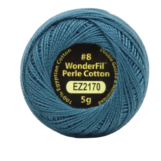 Wonderfil Vicki McCarty Eleganza™ 8wt Perle Cotton Thread - SEAWORTHY 2170