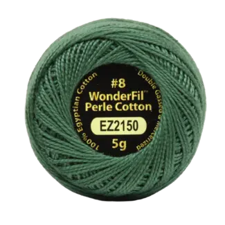 Wonderfil Vicki McCarty Eleganza™ 8wt Perle Cotton Thread - SEAWEED 2150