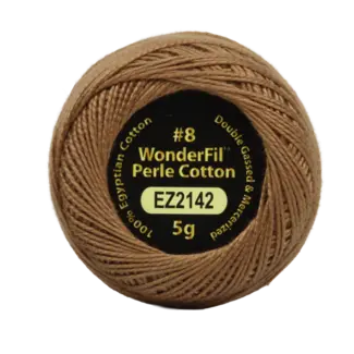 Wonderfil Vicki McCarty Eleganza™ 8wt Perle Cotton Thread - RELIC BRONZE 2142