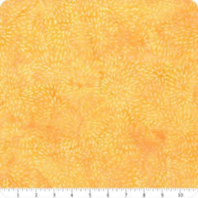 96 cm Full Bloom Batiks, 721404020, Light and Dark Orange Marigold, $0.20/cm or $20/m