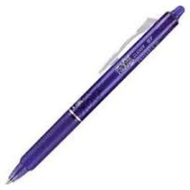 FriXion Ball Clicker Erasable Gel Pen, 0.7mm Medium Point, Purple Violet