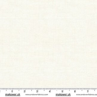 Makower UK Linen Texture, White On White, MK1473-W1, $0.24/cm or $24/m