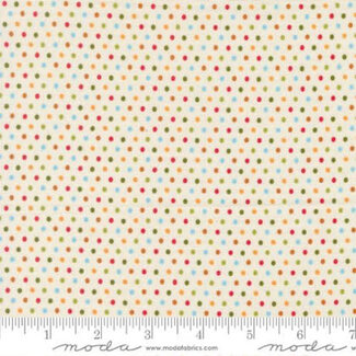 Moda 115 cm  Animal Park Fun, Tiny Dots, Dove  $24/m
