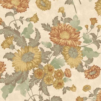 Marcus Fabrics 90 cm Front Porch, Front Door, Cream, $20/m