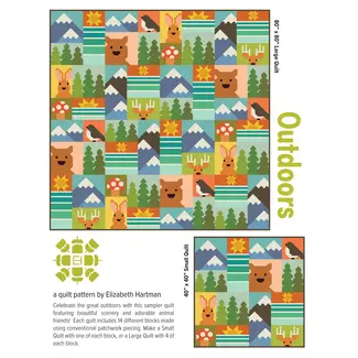 Elizabeth Hartman Outdoors Quilt Pattern