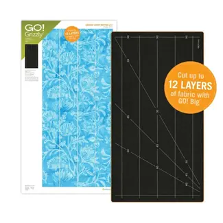AccuQuilt GO! Grizzly Strip Cutter-2 1/2" (2" Finished) 4 Strips