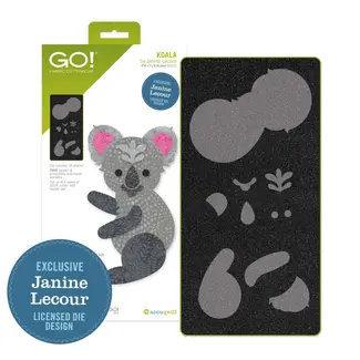 AccuQuilt GO! Koala by Janine Lecour