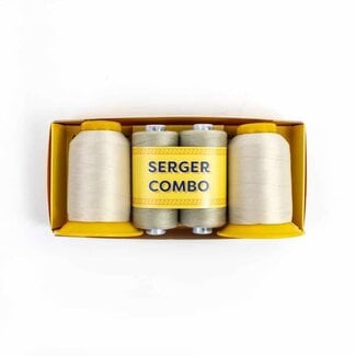 Wonderfil SoftLoc and Designer Serger Combo Pack, Beige