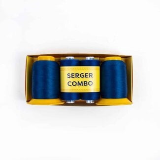Wonderfil SoftLoc and Designer  Serger Combo Pack, Blue