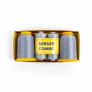 Wonderfil SoftLoc and Designer  Serger Combo Pack, Grey