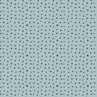 Cloud9 Fabrics Organic Cotton Touchdowns and Tailwags, 229554, Super Stars, Blue, $0.26/cm or $26/m